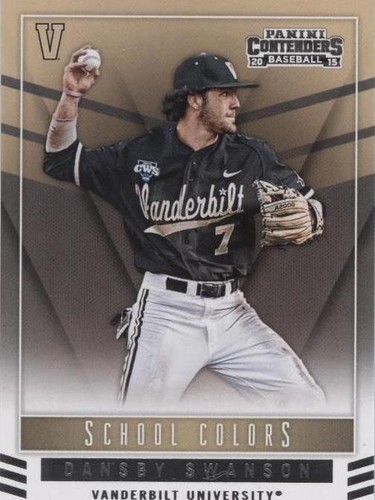 2015 Panini Contenders - Dansby Swanson #1