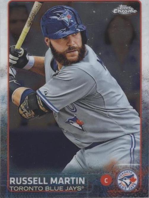 2015 Topps Chrome - Russell Martin #61