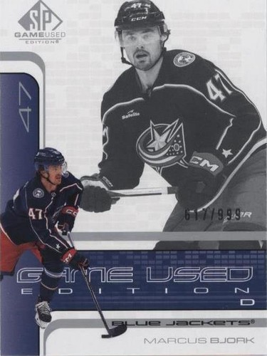 2022-23 Upper Deck SP Game Used - Marcus Bjork #R-62