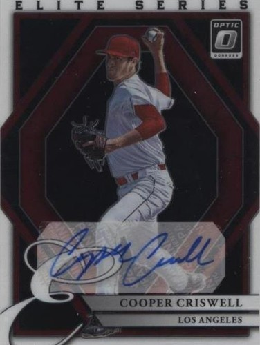 2022 Panini Donruss Optic - Cooper Criswell #ESS-CC