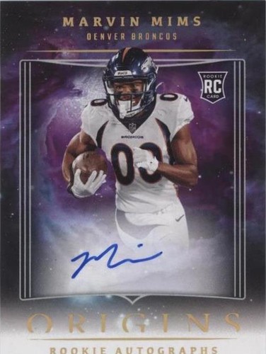 2023 Panini Origins Marvin Mims #RAMMI