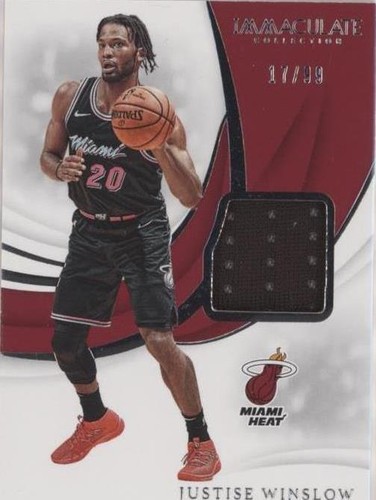 2018-19 Panini Immaculate Collection - Justise Winslow #SW-JWL