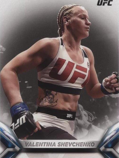2018 Topps UFC Knockout - Valentina Shevchenko #71