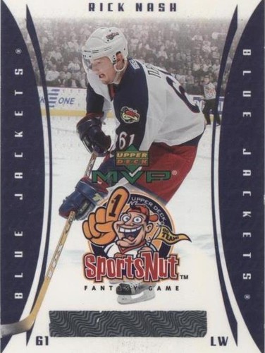 2003-04 Upper Deck MVP - Rick Nash #SN26