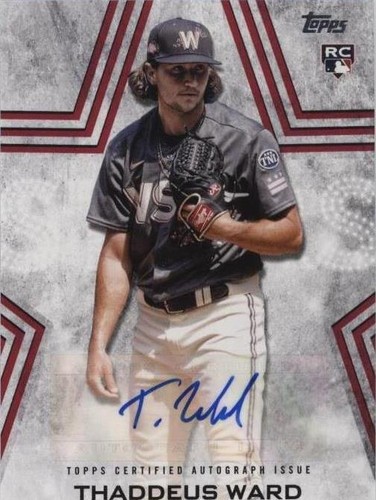 2023 Topps Update Series - Thad Ward #BSA-THW