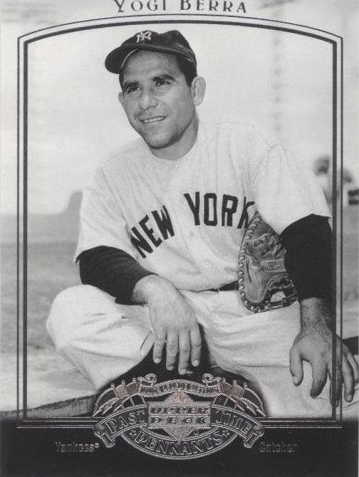 2005 Upper Deck Past Time Pennants - Yogi Berra #90