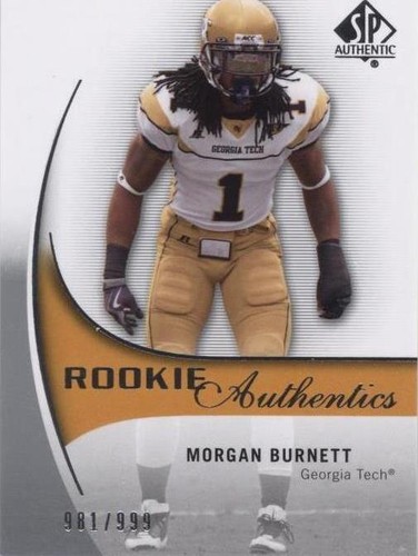 2010 SP Authentic Morgan Burnett #200