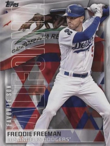 5) 2023 Topps Now Freddie Freeman #498 RECORDS 2,000 HIT MLB