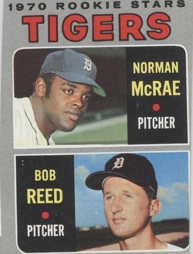 1970 Topps - Bob Reed Norm McRae #207