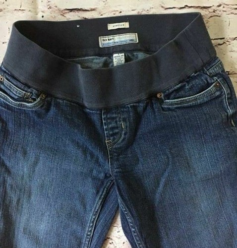 Old Navy Maternity Skinny Jeans Size Small | Full Panel | Dark Wash