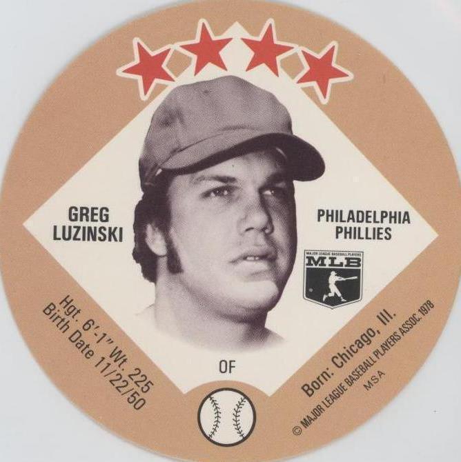 Discos MSA 1978 - Greg Luzinski #5