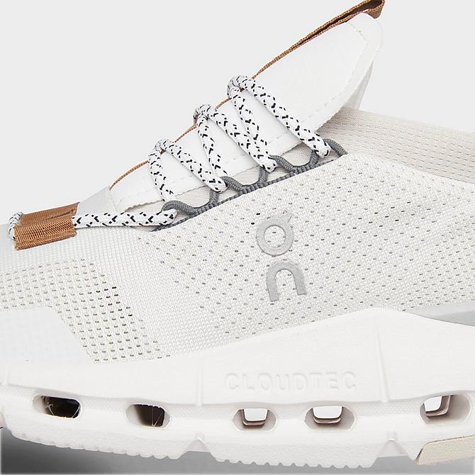 Pre-owned On Cloudnova Running Shoes White/pecan 2699177 101 Women Size 5-11