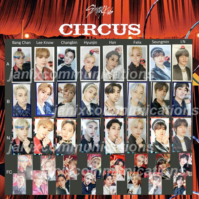Stray kids circus 当選品　B賞　全員 直筆サインポスター 2025年最新】straykids サイン入りポスターの人気アイテム