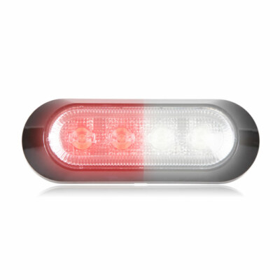 NIB Maxxima M20384RWCL Surface Mount 4 LED Strobe, Red/White