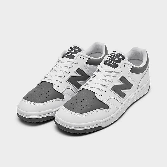 

МУЖСКИЕ КРОССОВКИ NEW BALANCE BB480 White/Harbour Grey Shoes BB480LHG, Белый, New Balance 480