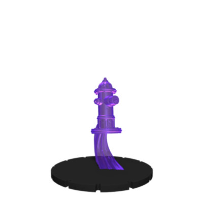 NM with Card HeroClix Fire Hydrant - S053 Batman: Team-Up DC