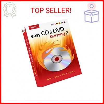 Corel Easy CD & DVD Burning 2 | Disc Burner & Video Capture [PC Disc]