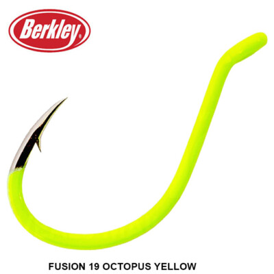 AMI  BERKLEY FUSION 19 OCTOPUS YELLOW  AMO  SIZE 6 SPINNING