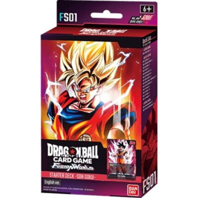 Dragon Ball Super - Fusion World: Starter Deck 01 - Son Goku x1 Factory Sealed!