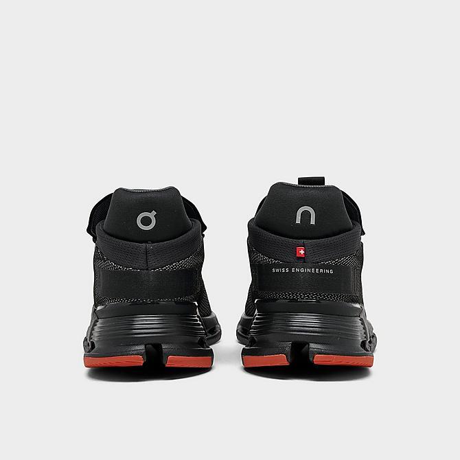 Pre-owned On Men's  Running Brand Black/red Flame Cloud Cloudnova Cloudtec Oc Shoes