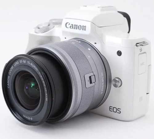 Canon EOS M50 kiss M Mirrorless Camera EF-M 15-45mm IS STM