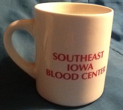 Southeast Iowa Blood Center Two Gallon Donor White Ceramic cof...