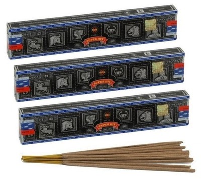 Encens SUPER HIT SATYA 3 Boites de 15 Grammes