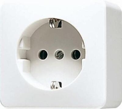 Jung Schuko-Steckdose 321A EAN 4011377249202 - 1-fach, mit Schraubklemmen, 16 A