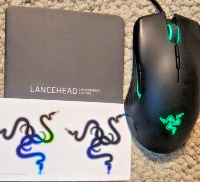 Razer Lancehead Tournament Edition Wired Optical Gaming Mouse  RZ01-0213