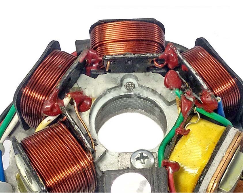 Vespa Stator Coil Plate Assembly Kick Start Type PX125 150 LML Models  