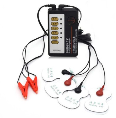 Electri Shocking Pulse Therapy Dilator Host Pads Rings Power BOX