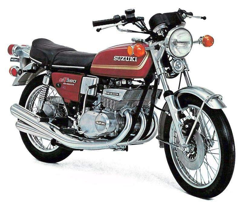 グリッピーブロの弟  SUZUKI GT380 Suzuki GT380