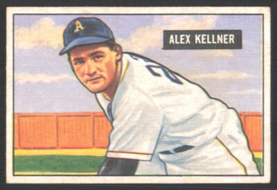 1951 Bowman (Crease + Paper Loss) Alex Kellner #57