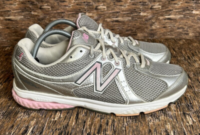 Chaussures de course de sport New Balance 665 argent rose blanc WW665KM femmes 1
