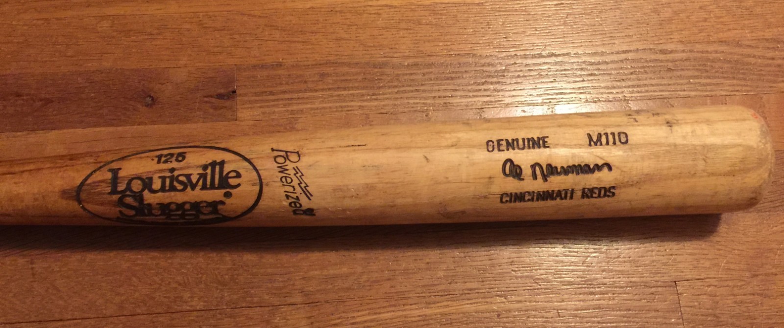 RARE Al Newman Authentic Game Used Bat Minnesota Twins Expos Rangers Reds MLB