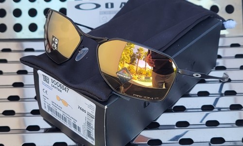 Pre-owned Oakley Savitar 6047-0458 Sunglasses Satn Black Ti/ Prizm Rose Gold Polarized