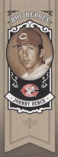 2005 Donruss Diamond Kings - Johnny Bench #HH-83