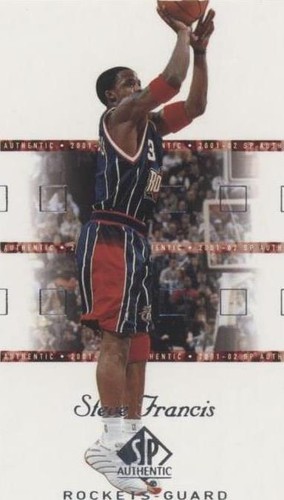 2001-02 SP Authentic - Steve Francis #29
