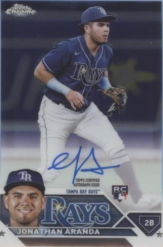 2023 Topps Chrome - Jonathan Aranda #RA-JAR