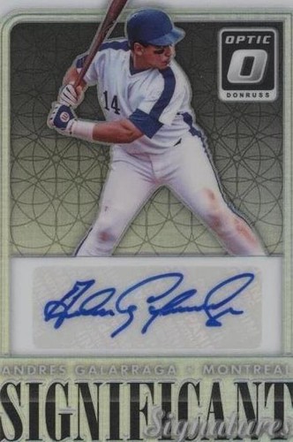 2016 Panini Donruss Optic - Andres Galarraga #SSAG