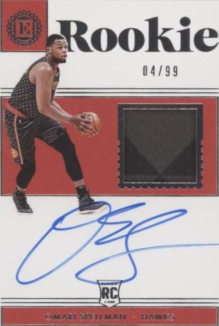 2018-19 Panini Encased - Omari Spellman #223