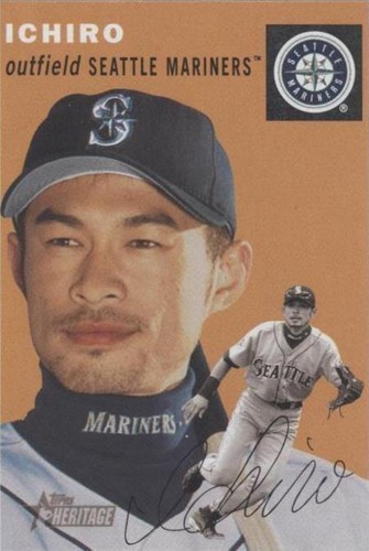 2025 Topps Heritage #TTY-17 Ichiro Through the Years