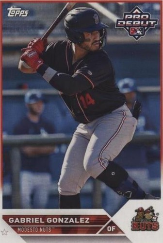 2023 Topps Pro Debut - Gabriel Gonzalez #PD-175