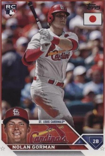 2023 Topps Japan Edition Cherry Blossoms /99 Nolan Gorman