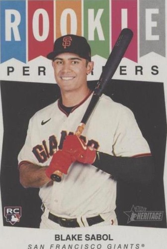 2023 Topps Heritage High Number - Blake Sabol #RP-13