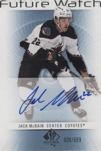 2022-23 SP Authentic - Jack McBain #RFWA-JA
