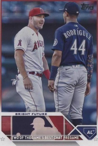 2023 Topps Update Series - Julio Rodriguez Mike Trout #US132