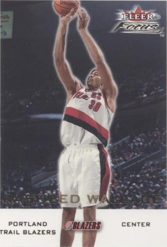 2000-01 Fleer Focus - Rasheed Wallace #95