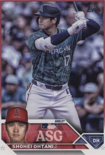2022 Topps Update SHOHEI OHTANI All-Star Game Insert Angels