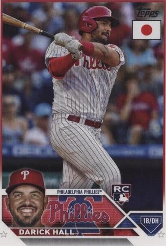 【特価】topps Japan  edition 2023 DL HALL 25 特価】topps Japan edition 2023 DL HALL 25 2023 topps gilded